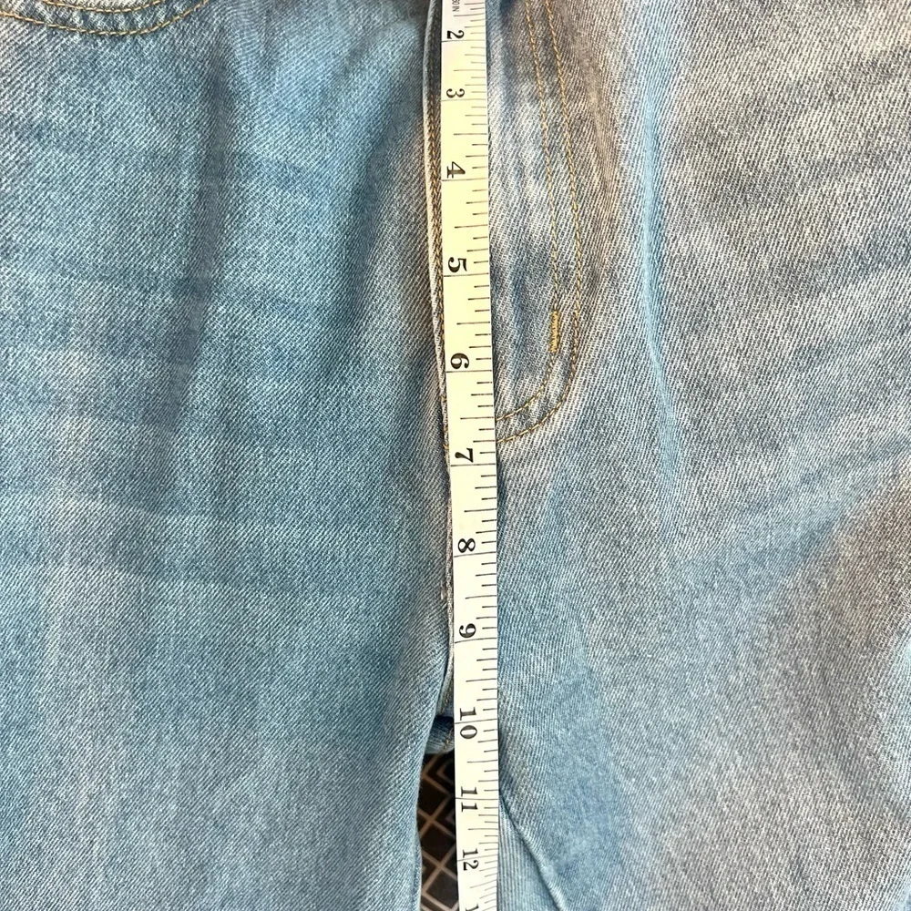 Shein,High-Waist,Raw Hem Flare Jeans, Fun, Funky and Fabulous,So Cool! Size XS